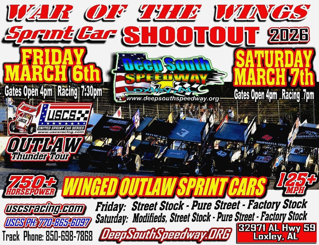 2026_DEEP SOUTH SPEEDWAY_WAR OF THE WINGS